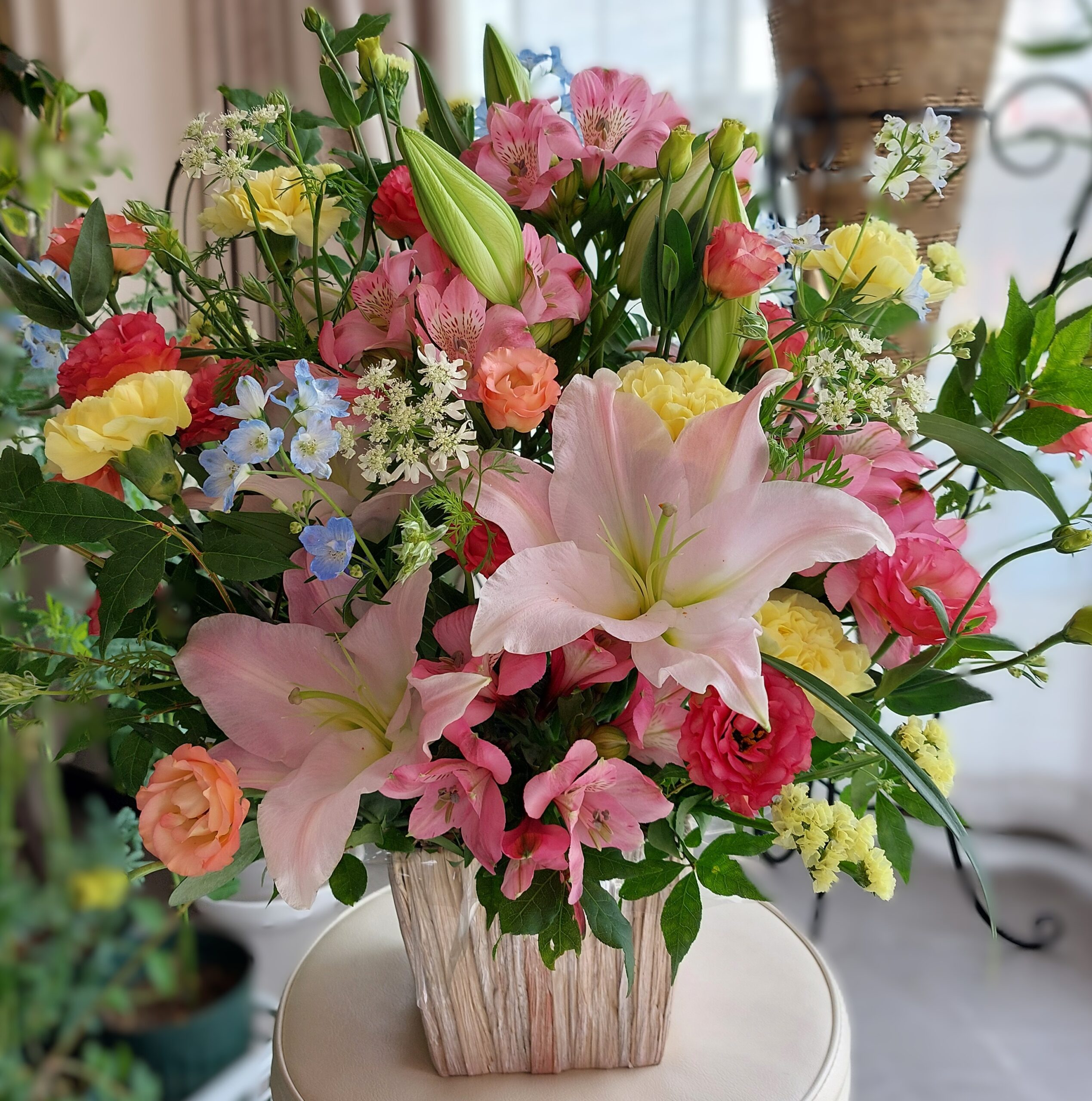 開店祝いのお花